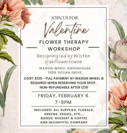 Valentine Floral Arrangement Workshop 02/06/2026