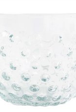 Glass Hobnail Bowl 4" Round x 3"H