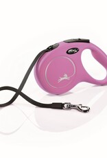 FLEXI Flexi Classic Nylon Cord Dog Leash  Med 16 FT Pink 55lb