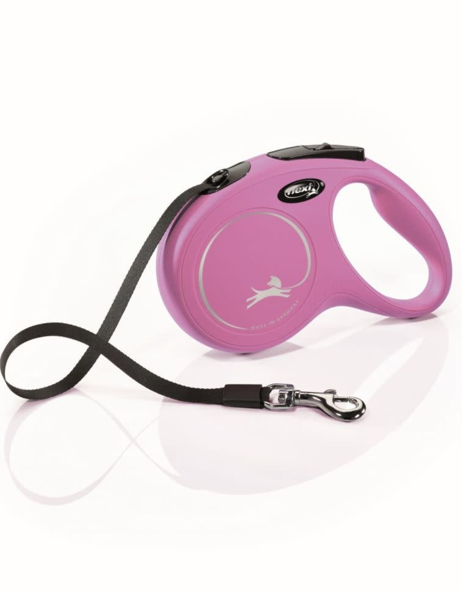FLEXI Flexi Classic Nylon Cord Dog Leash  Med 16 FT Pink 55lb