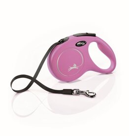 FLEXI Flexi Classic Nylon Cord Dog Leash  Med 16 FT Pink 55lb