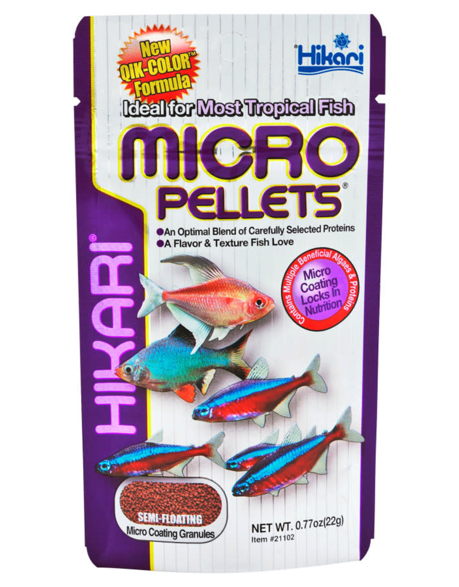 HIKARI SALES USA Hikari USA Tropical Pellets Fish Food 0.77 oz