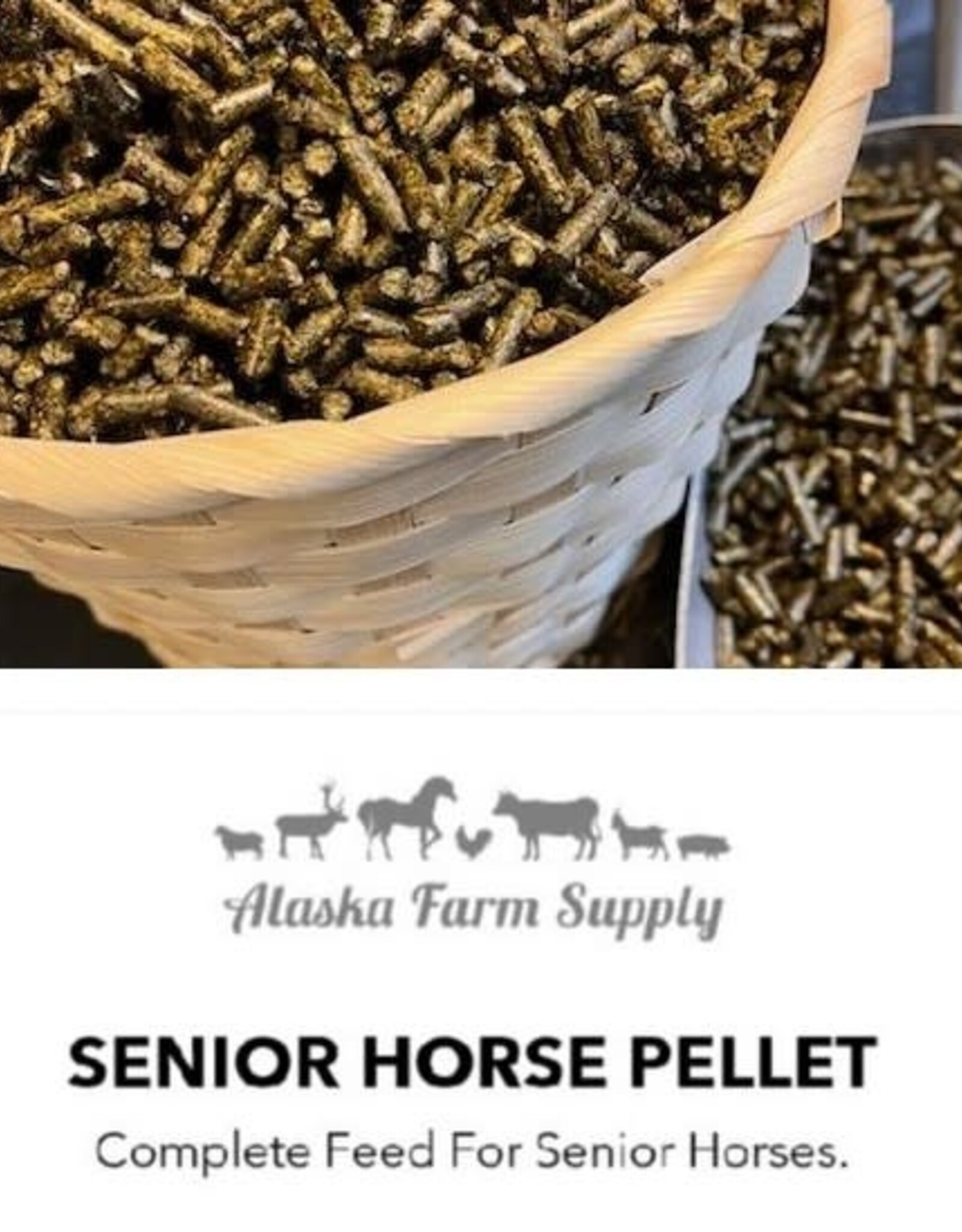 Alaska Farm Supply AFS Senior Horse 13% Protien 50lbs