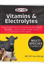 DURVET Vitamins & Electroytes 8oz DURVET 1tsp/gal