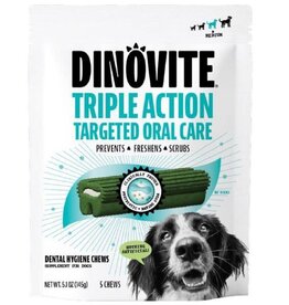 Dinovite Dinovite K9 Dentak Chew Medium 5/bag