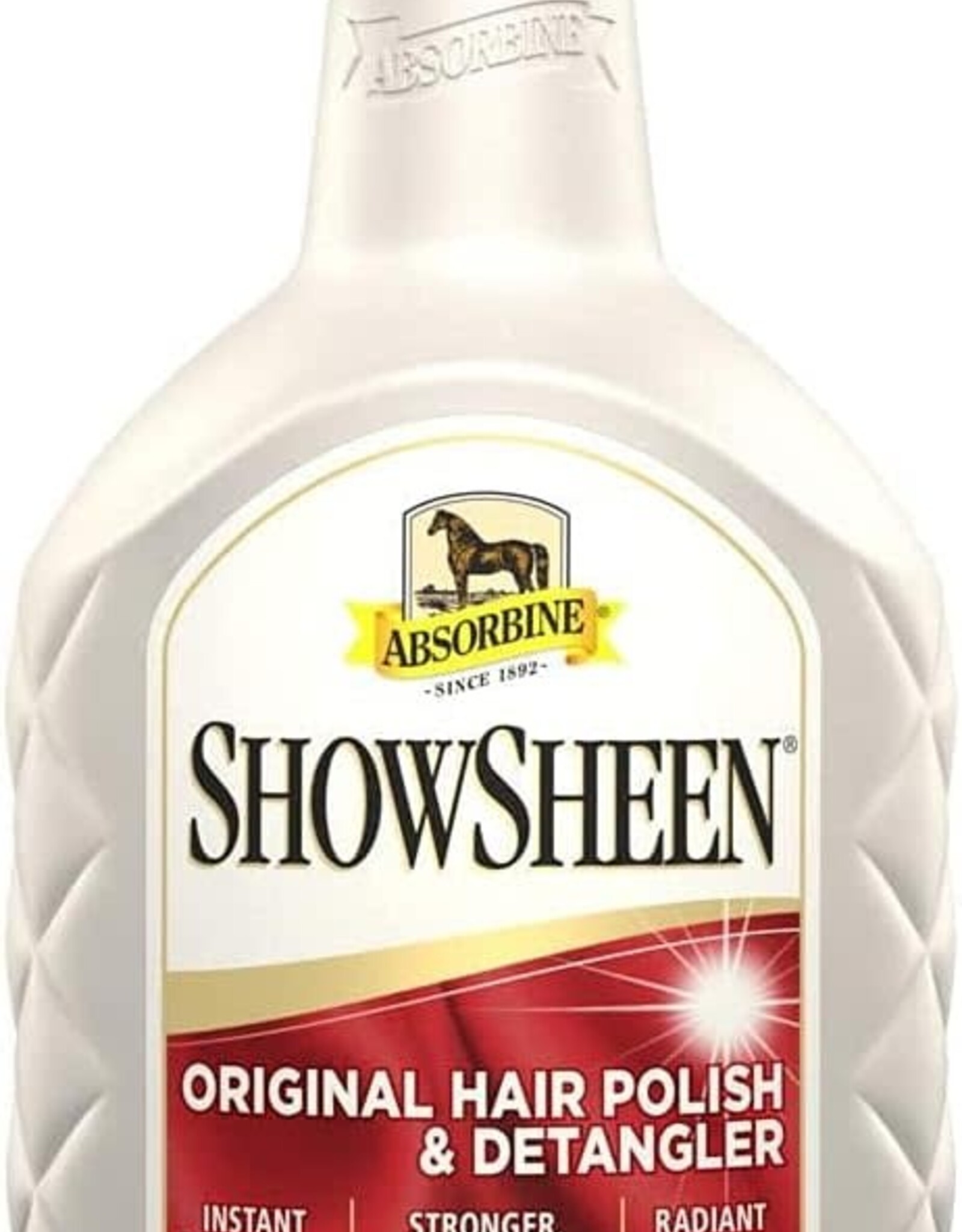 WF YOUNG Absorbine, Showsheen Showering Shine Original Hair Polish & Detangler Spray, 32 oz