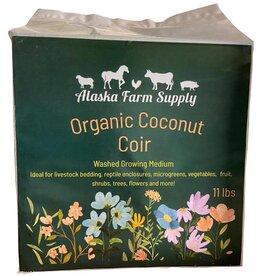 Alaska Farm Supply AFS Organic Coconut Coir 11lbs