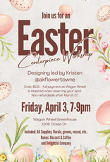 Easter Floral Arrangement Workshop 04/03/2026