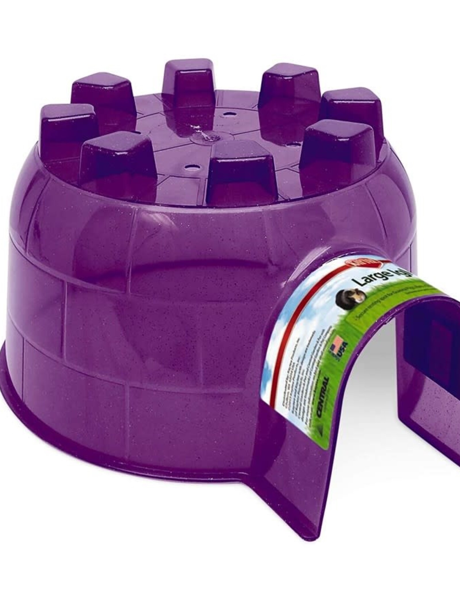 KAYTEE PRODUCTS Kaytee Igloo Hideout Opaque, Large