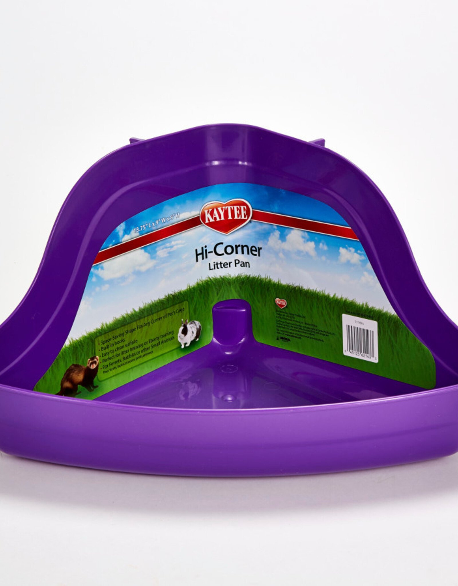 KAYTEE PRODUCTS Kaytee Hi-Corner Litter Pan Assorted