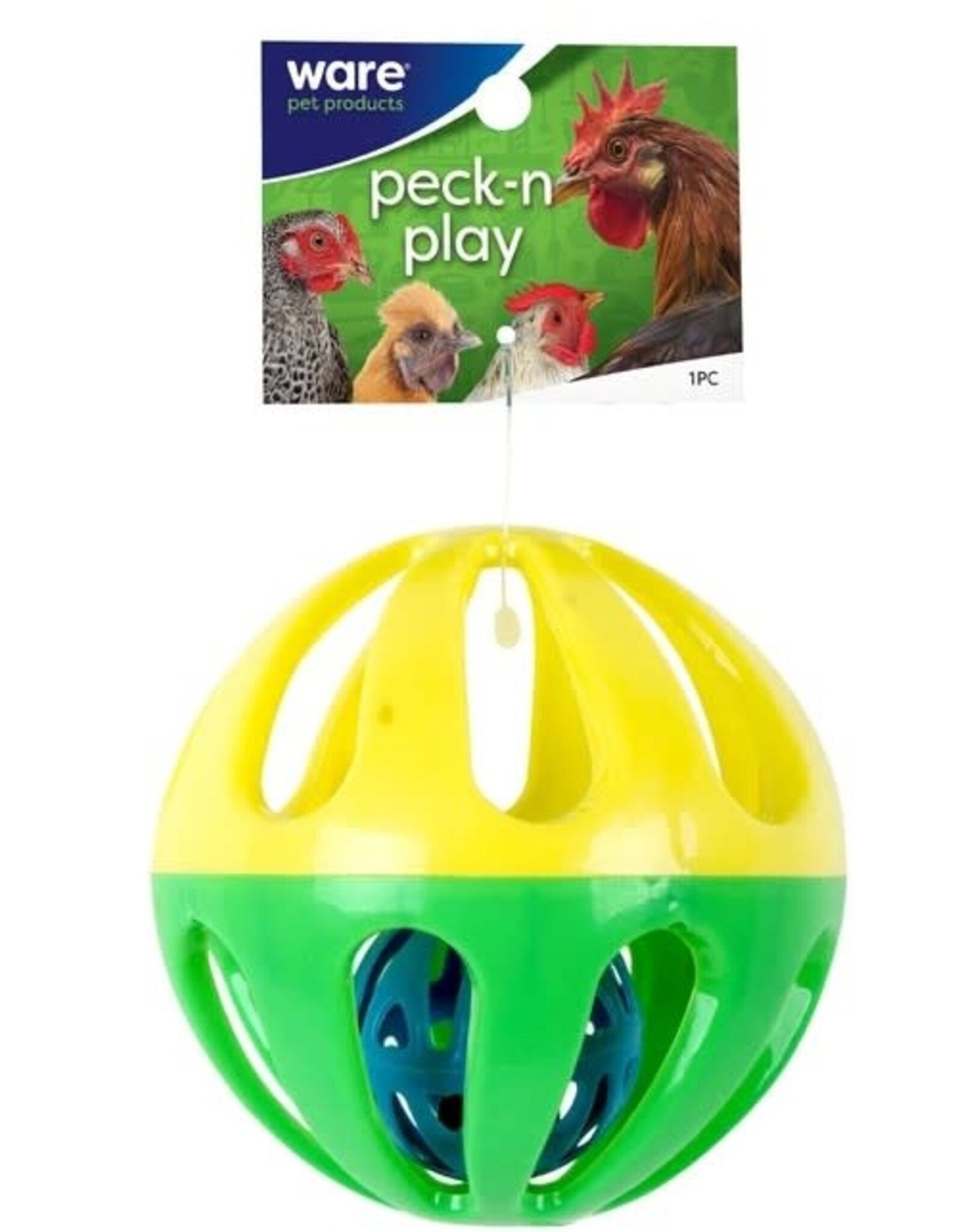 WARE PECK N PLAY BALL for Chickens