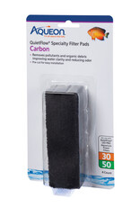 AQUEON Aqueon Replacement Specialty Filter Pads Carbon, Quiet Flow 30/50