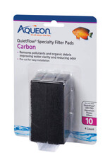 AQUEON Aqueon Replacement Specialty Filter Pads Carbon, Quiet Flow 10