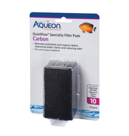 AQUEON Aqueon Replacement Specialty Filter Pads Carbon, Quiet Flow 10