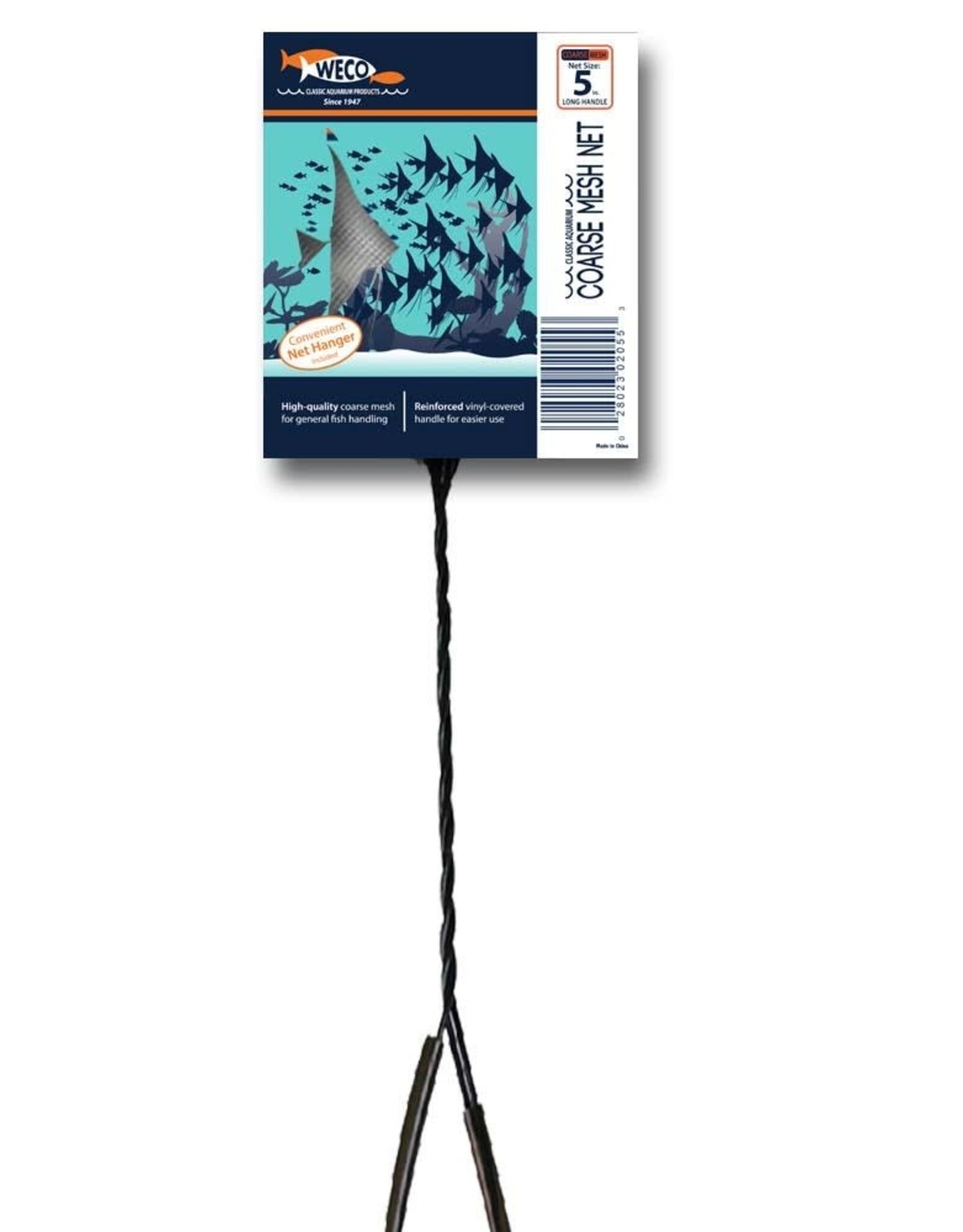 WECO PRODUCTS Weco Classic Net-Coarse Mesh Long Handle 5in