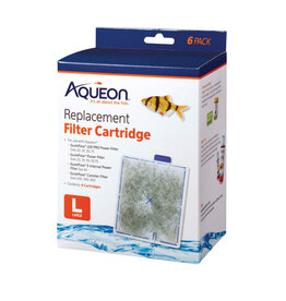 AQUEON Aqueon Replacement Filter Cartridges Large - 6 pk