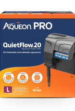 AQUEON Aqueon QuietFlow LED PRO Aquarium Power Filter Size 20