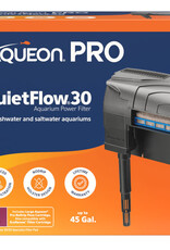 AQUEON Aqueon QuietFlow LED PRO Aquarium Power Filter Size 30