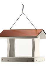 Woodlink® Nantucket CopperTop® Ranch Feeder  - 5lb Capacity - White