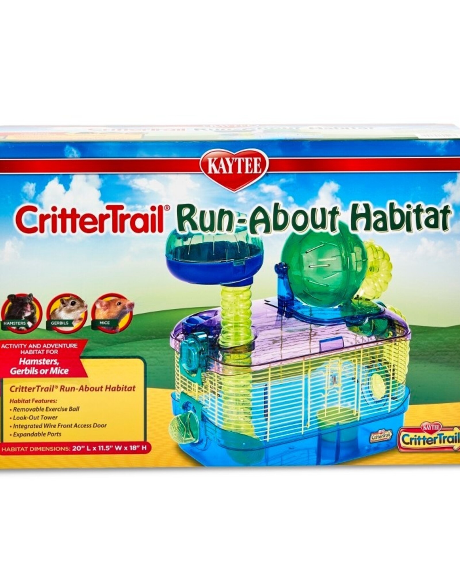 KAYTEE PRODUCTS Kaytee CritterTrail Habitat Z Run-About