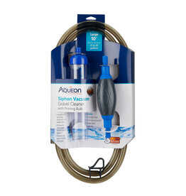 AQUEON Aqueon Aquarium Siphon Vacuum Gravel Cleaner With Bulb 10 inch Large