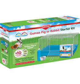 KAYTEE PRODUCTS Kaytee My First Home Guinea Pig or Rabbit Starter Kit 30 in X 18 in X 16.5 in