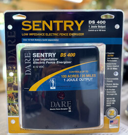 DARE Dare Electric Fence Energizer Battery SENTRY DS 400 1 Joule
