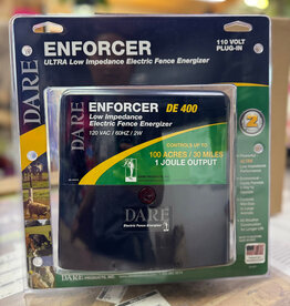 DARE Dare Electric Fence Energizer Plug-In ENFORCER DE 400  1 Joule