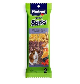 Vitakraft Vitakraft Crunch Sticks Guinea Pig Treats Wild Berry & Honey 3.75 oz, 2 ct