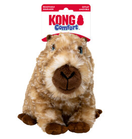KONG COMPANY KONG Comfort Wuzzeez Capybara Dog Toy Medium