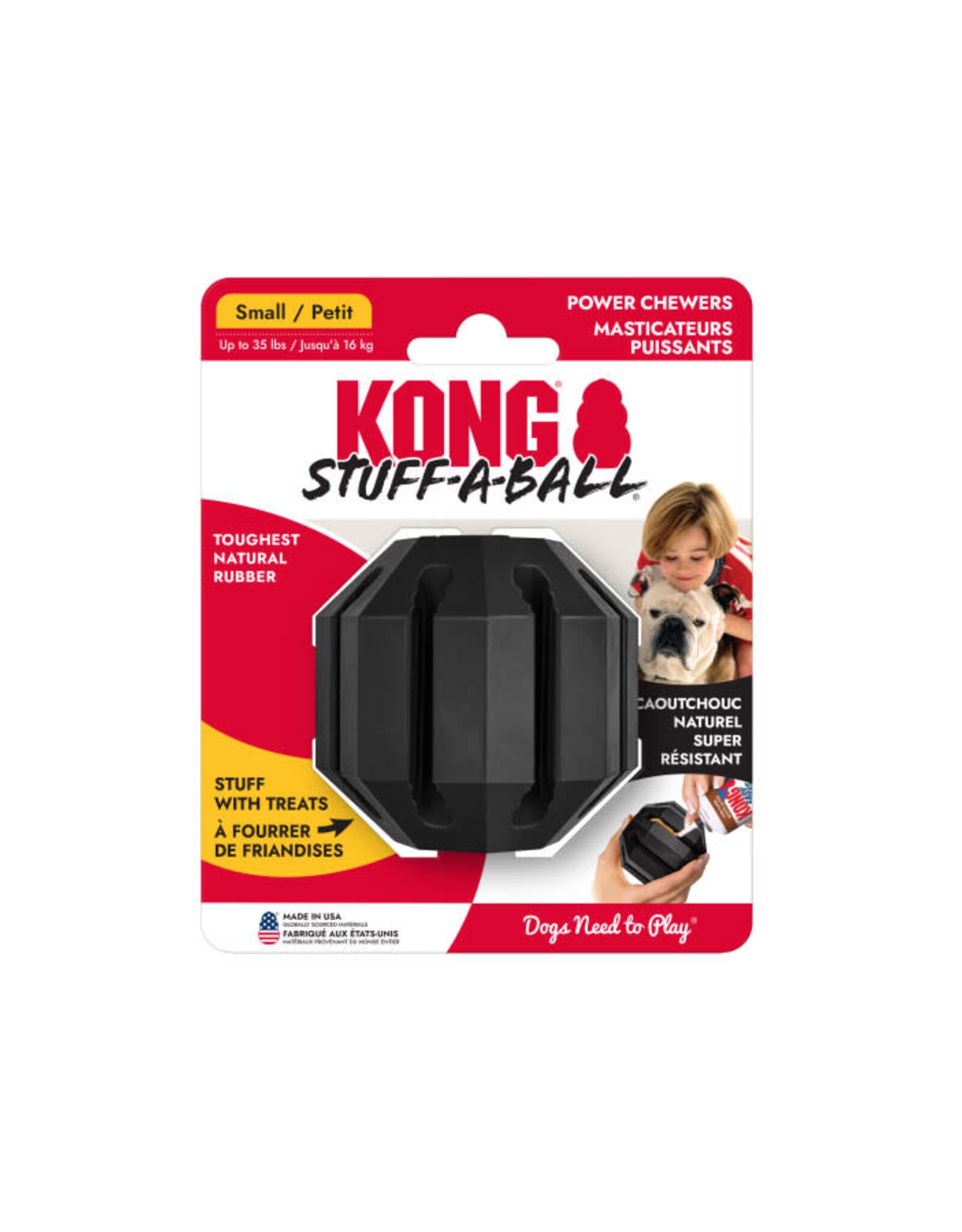 KONG COMPANY KONG Stuff-A-Ball Extreme Dog Toy Small