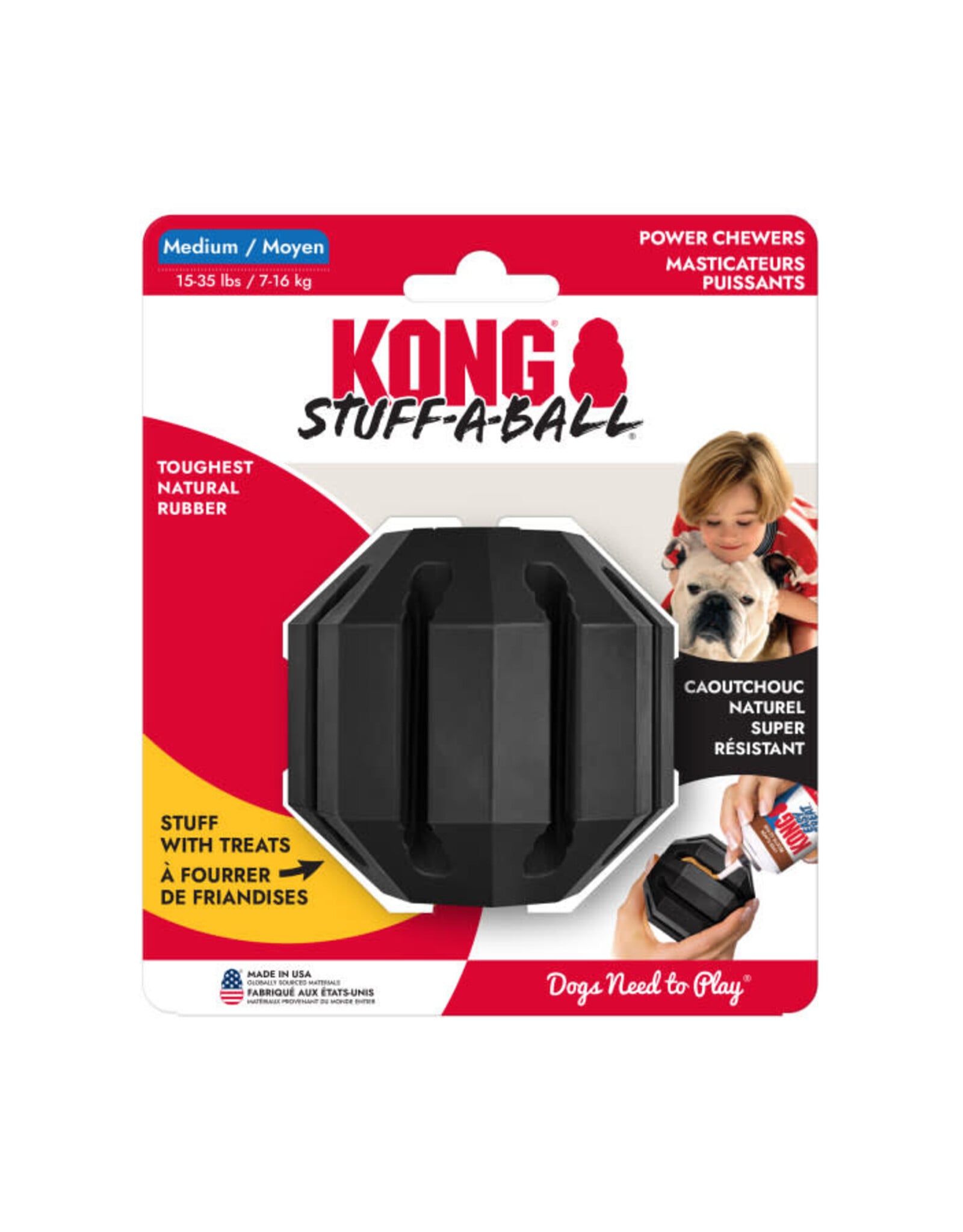 KONG COMPANY KONG Stuff-A-Ball Extreme Dog Toy Medium