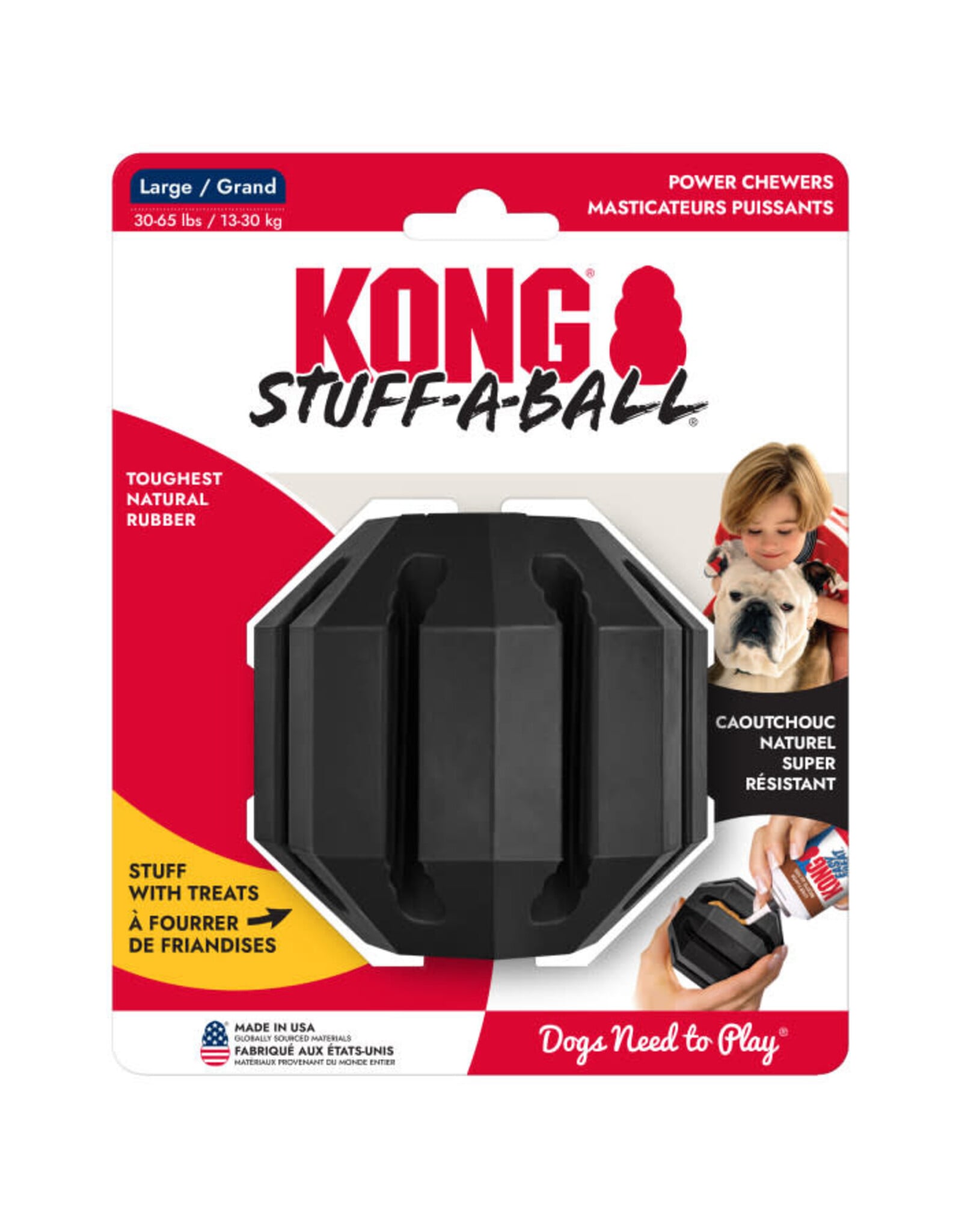 KONG COMPANY KONG Stuff-A-Ball Extreme Dog Toy Large
