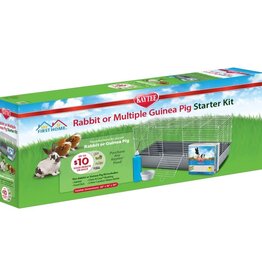 KAYTEE PRODUCTS Kaytee My First Home Rabbit or Multiple Guinea Pig Starter Kit 42 X 18 X 20
