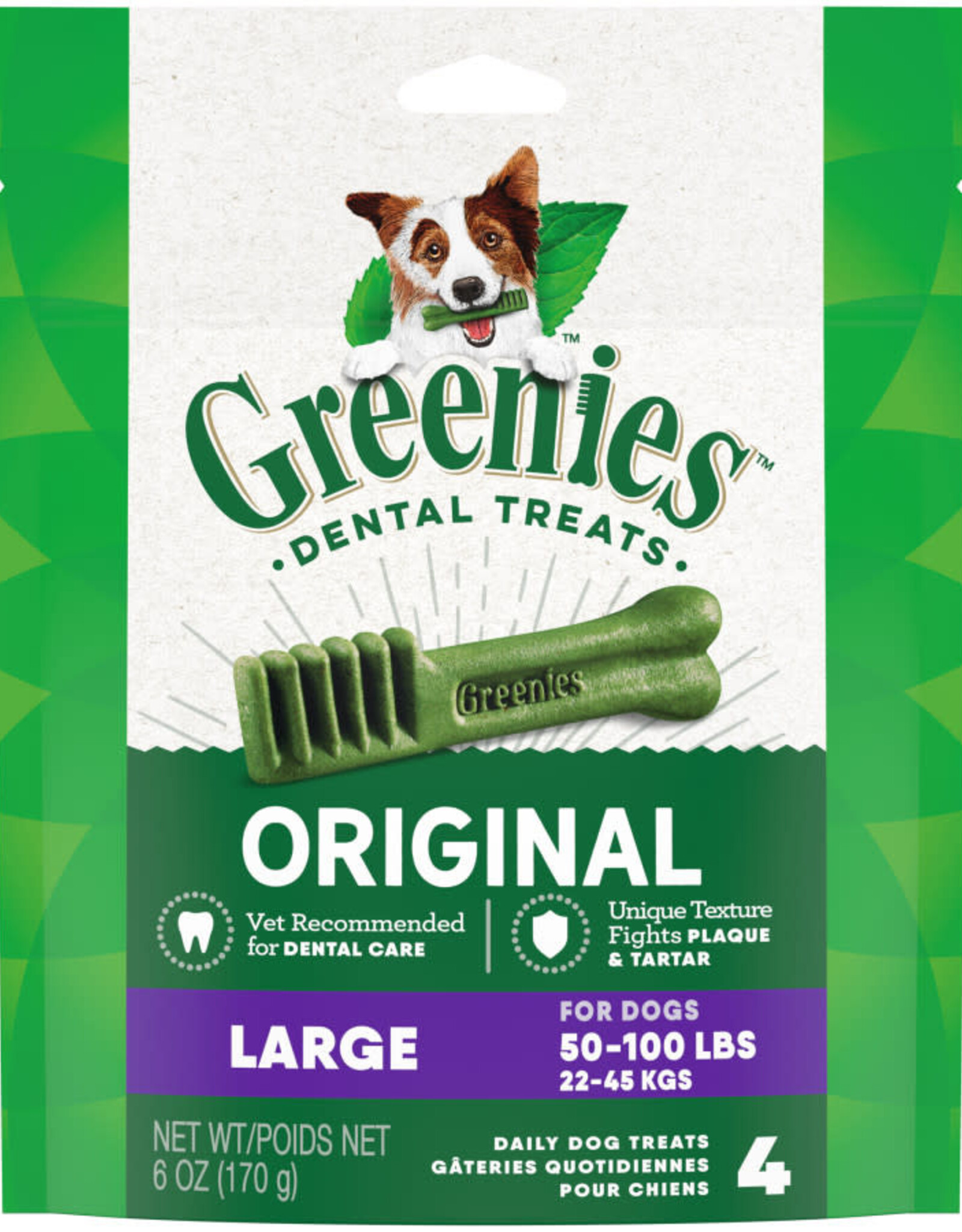 MARS PETCARE-GREENIES Greenies Treat Dental Original LG 6OZ