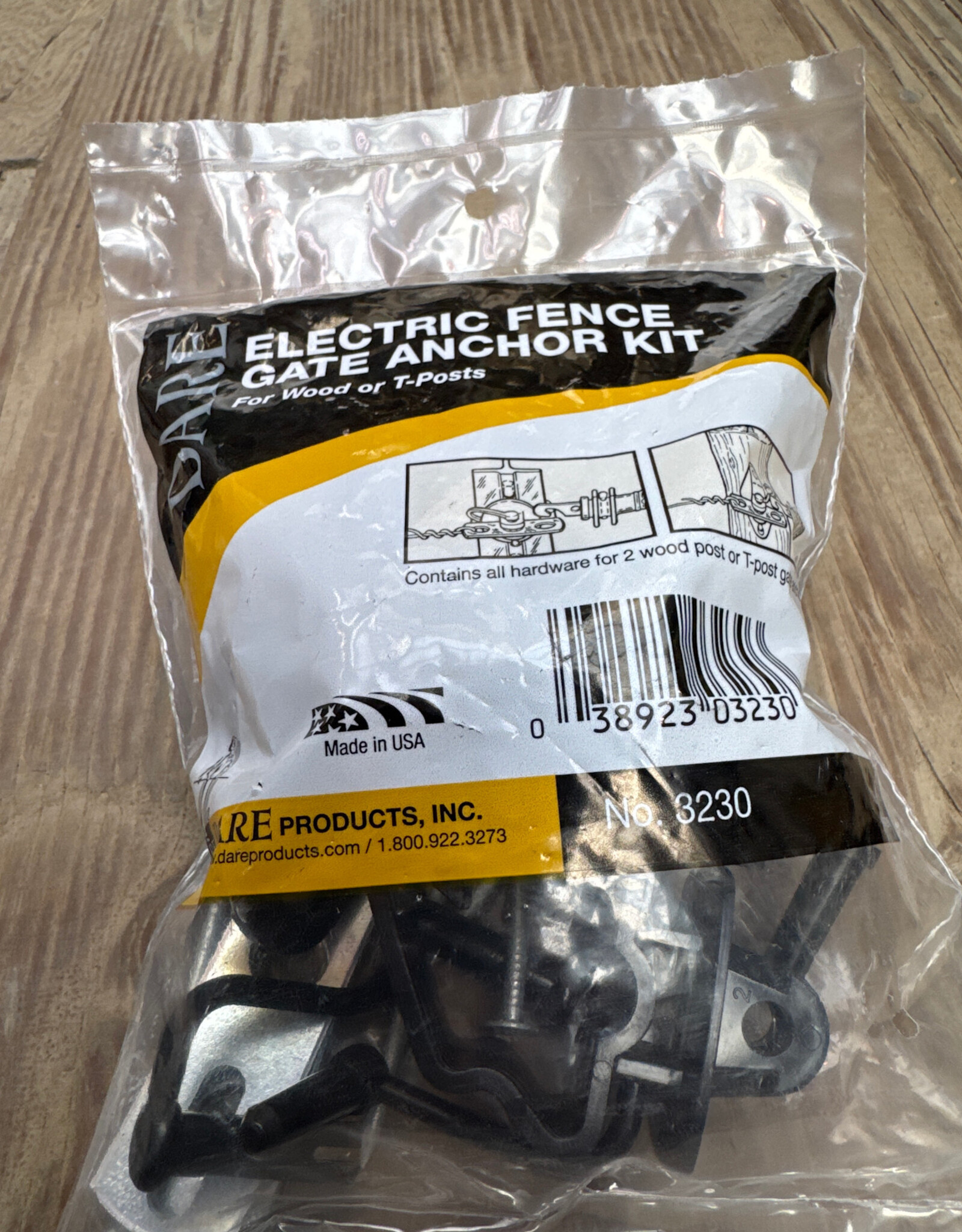 AFS DARE TPost Gate Anchor Insulators 2pk
