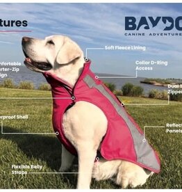 BayDog Coats:Saginaw Fleece 2.0 Turquoise - M