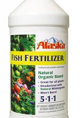 Alaska Fish Emulsion Fertilizer Concentrate 5-1-1 QT