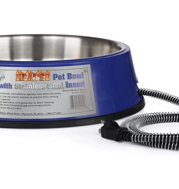 Farm Innovators Heated 3 qt bowl blue SB-40
