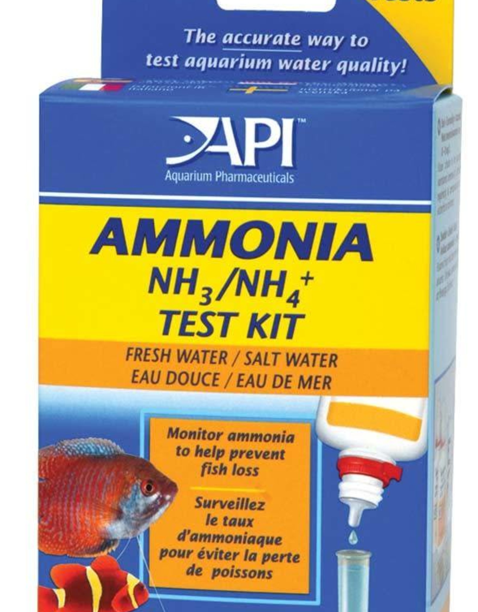 API Ammonia Test Kit Fresh or Salt Water
