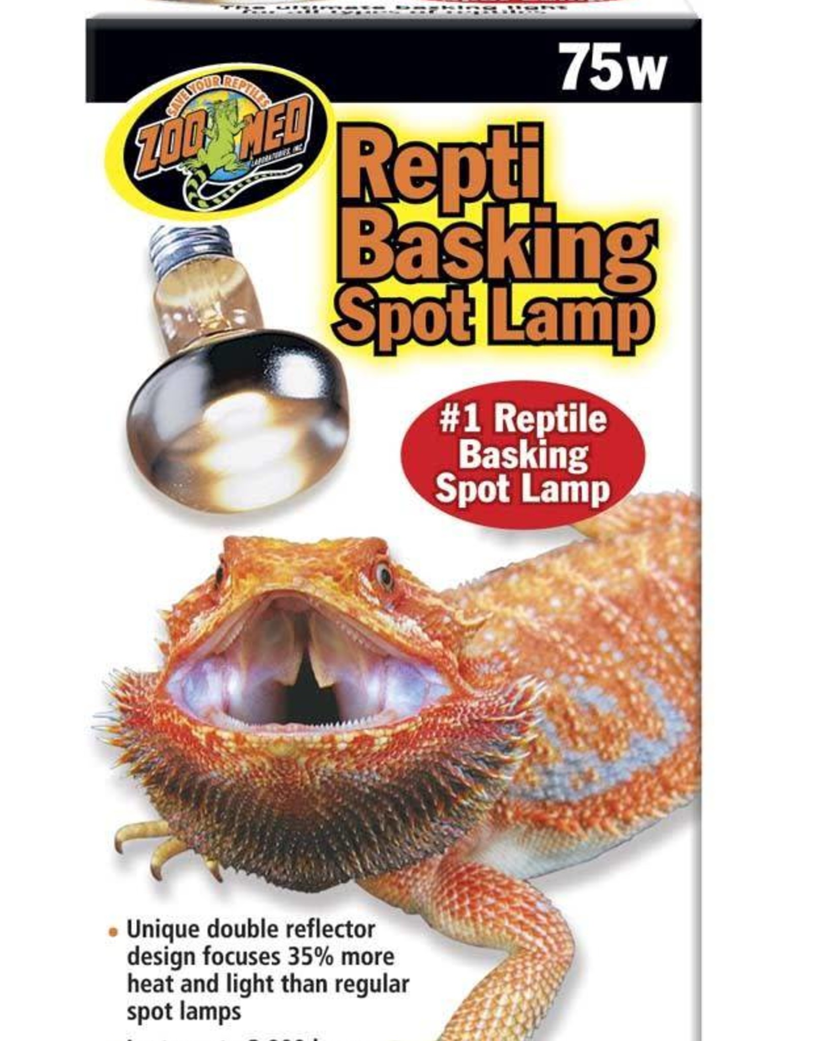 ZOO MED LABORATORIES Zoo Med Repti Basking Spot Lamp 75W