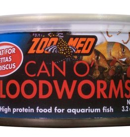 ZOO MED LABORATORIES Zoo Med Can O' Bloodworms 3.2oz