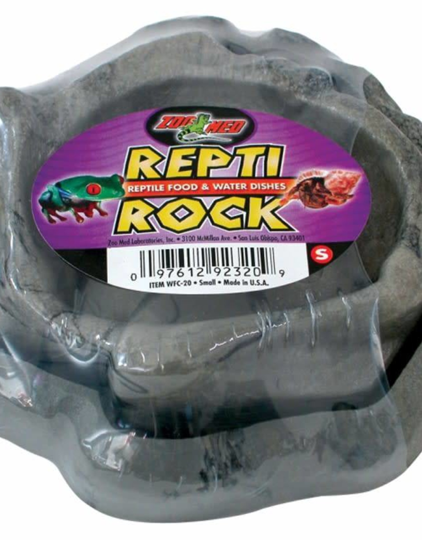 ZOO MED LABORATORIES Zoo Med Combo Repti Rock Food / Water Dish Small