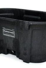 RUBBERMAID STOCK TANK 100gal BLACK  RUBBERMAID