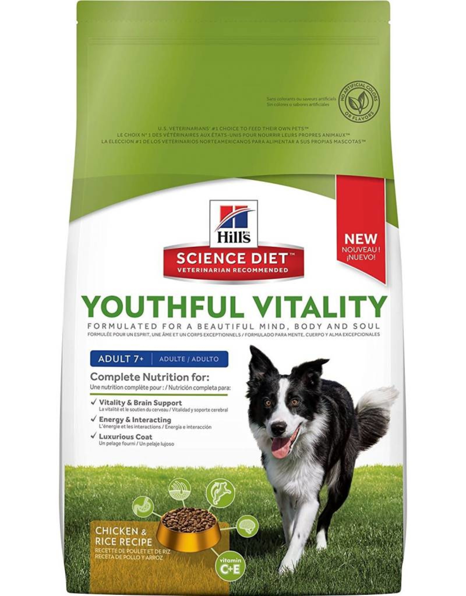 hill's science diet youthful vitality dog