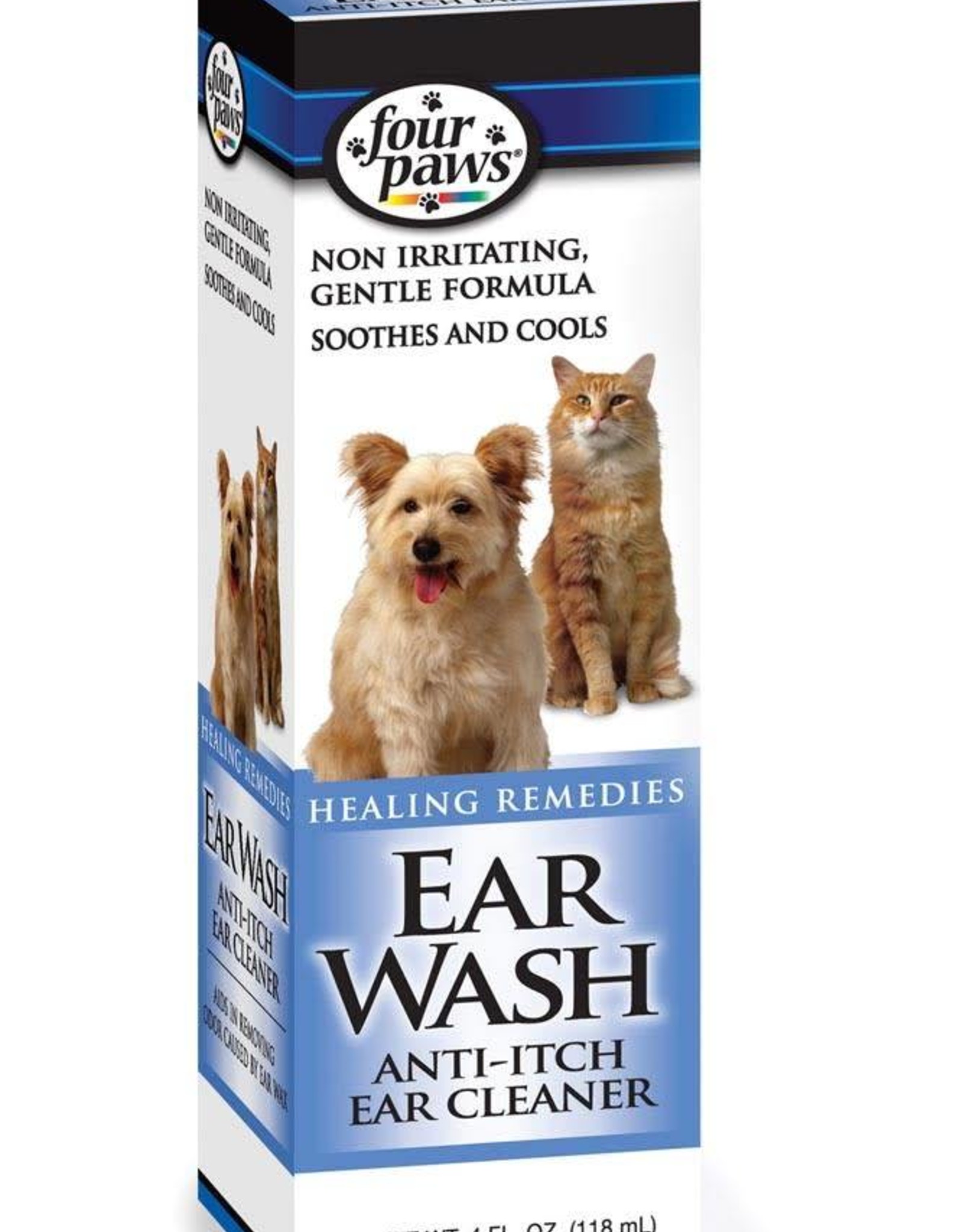 FOUR PAWS PET PRODUCTS FOU Ear Wash Cleaner Treatment 4OZ
