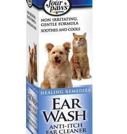 FOUR PAWS PET PRODUCTS FOU Ear Wash Cleaner Treatment 4OZ