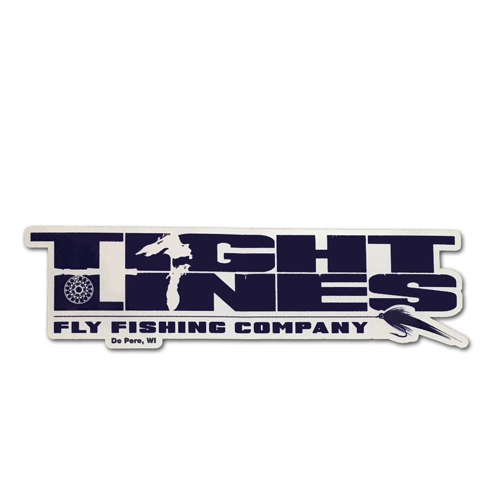Tight Lines Logo Sticker - Tight Lines Fly Fishing Co.