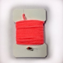 Pink Squirell Chenille - Fl. Shrimp Pink