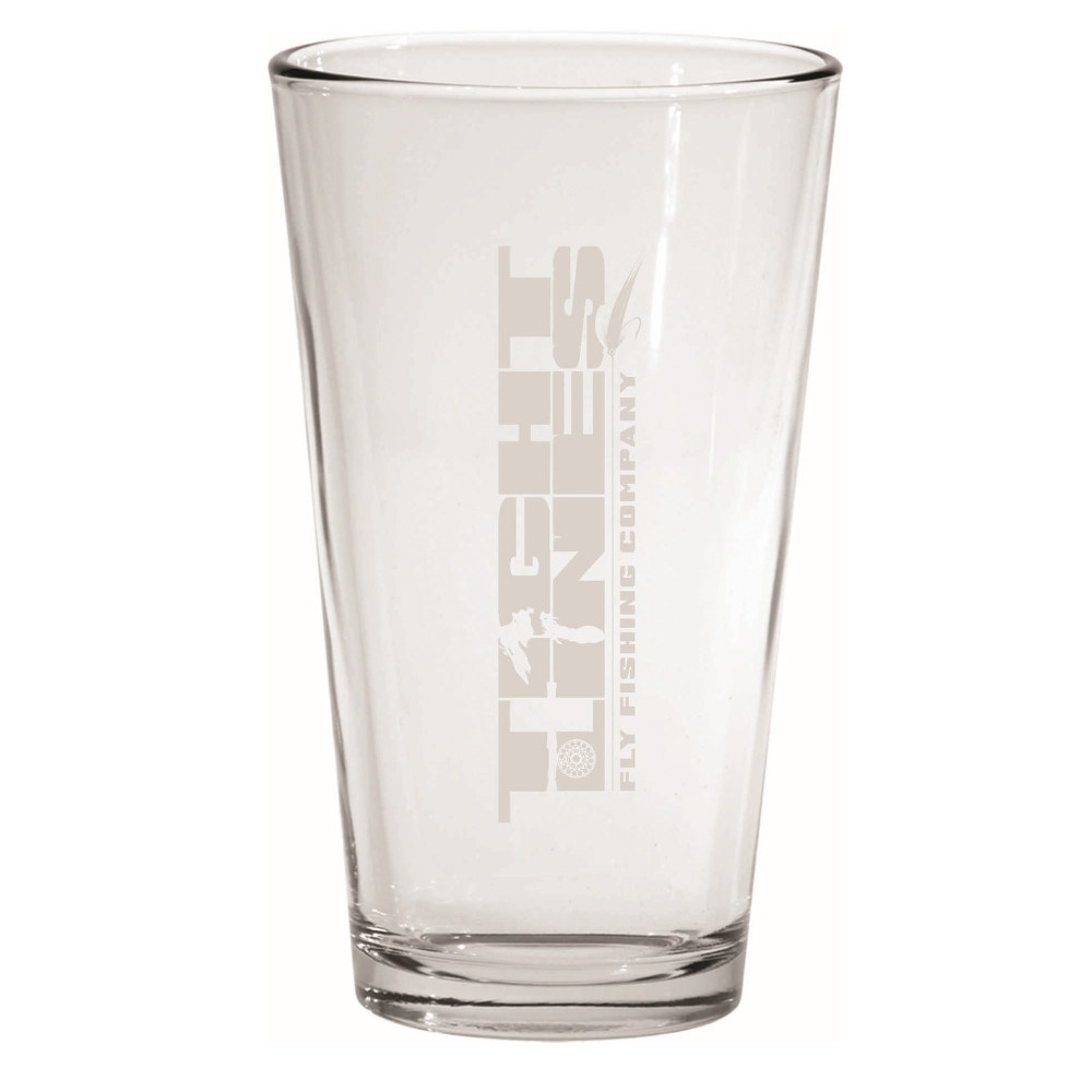 Tight Lines Pint Glass - Tight Lines Fly Fishing Co.